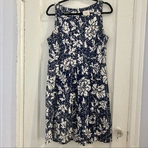 ECI New York floral eyelet dress